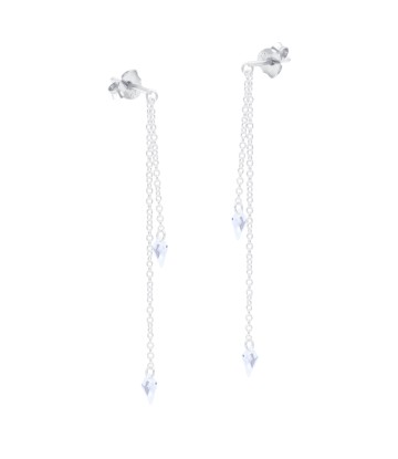 Dangling Chain Silver Earring STC-2222